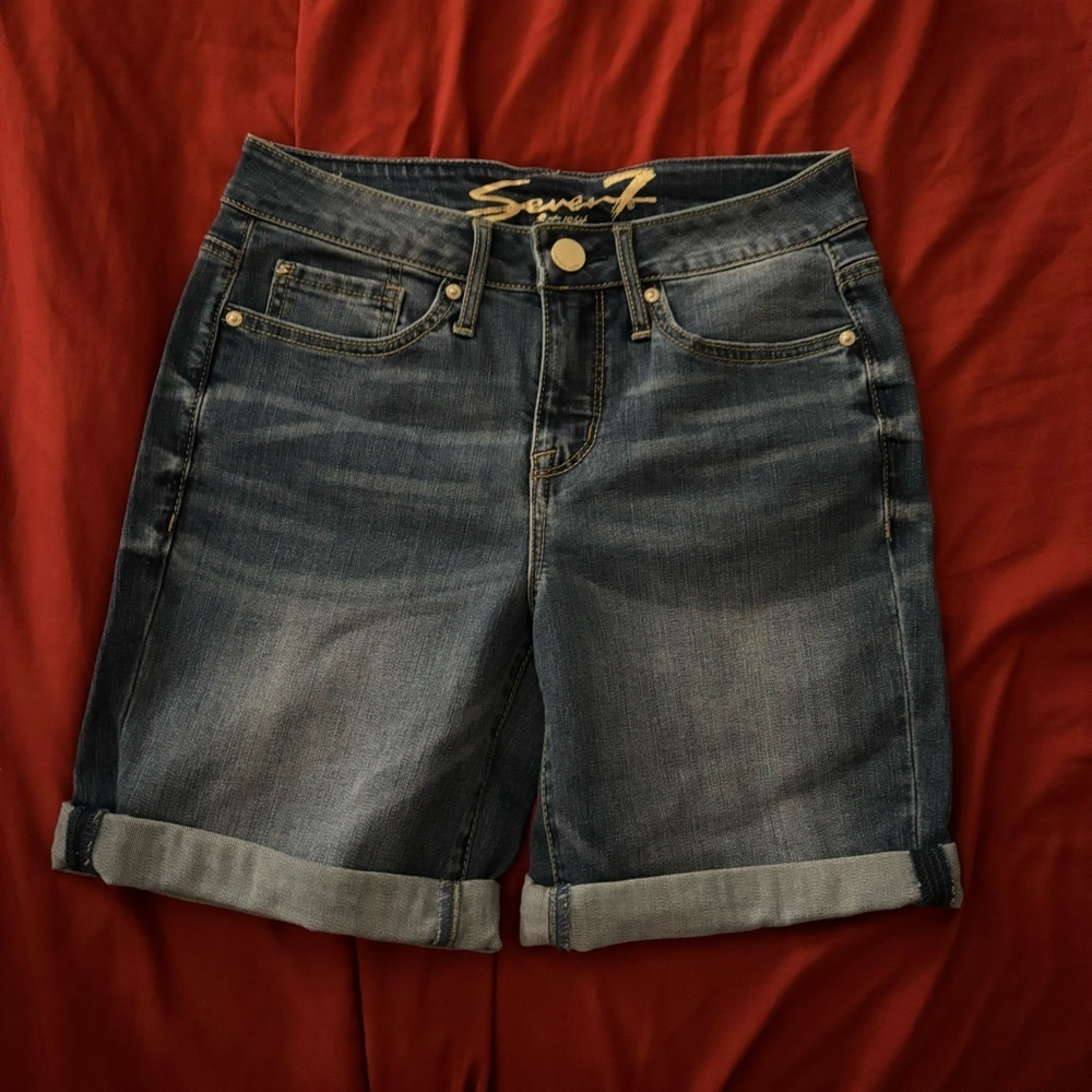 Y2K Seven7 Jean Shorts